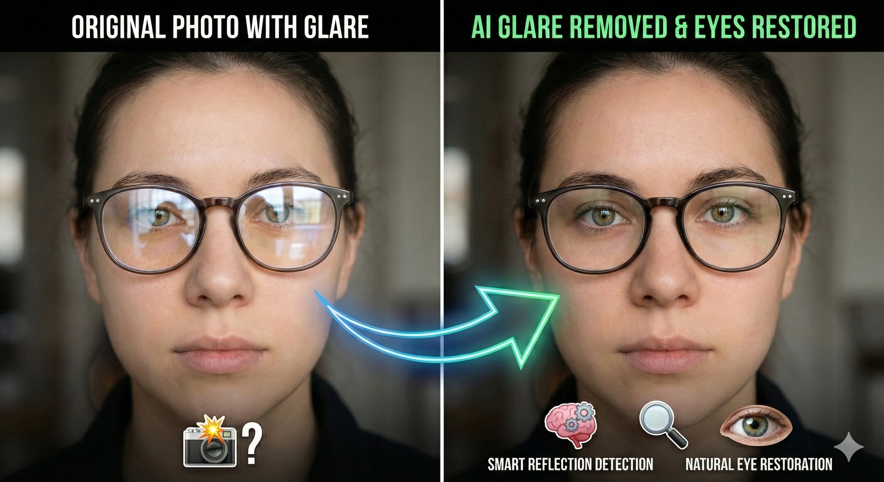 Glasses Glare Remover preview